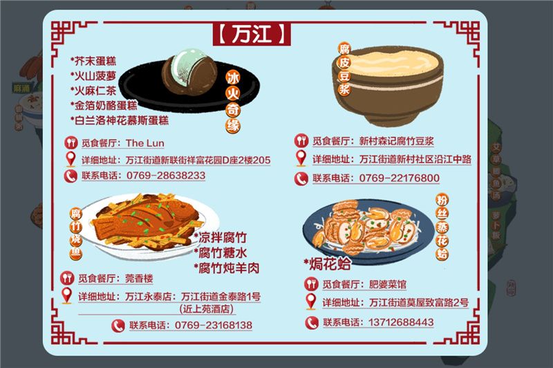 开云 开云体育APP寻味东莞⑥再刷《寻味东莞》快跟着这份美食地图来品尝“纪录片同款”美食吧(图2)